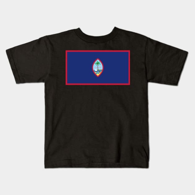 Guam Kids T-Shirt by Wickedcartoons